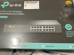 TP-Link 16-port 10/100 MBPS Desktop / Rack-mount Switch - Picture 1 of 1