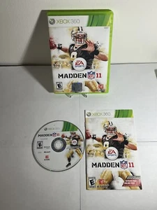 Madden NFL 11 (Microsoft Xbox 360, 2010) Complete With Manuel - Picture 1 of 6