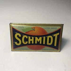 Vintage Schmidt Orange Advertising Sign - Picture 1 of 3
