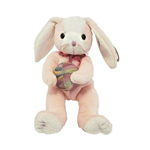 TY Beanie Babies Eggerton Pink Bunny Rabbit 2003 tiene varios huevos regalo retirado - Imagen 1 de 12