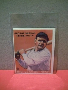 1983 Galasso 1933 Goudey Nachdruck #149 Baby Ruth - Bild 1 von 1