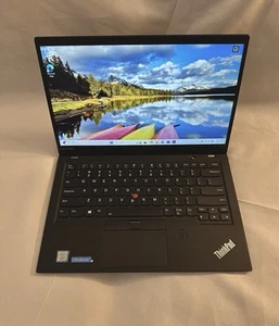 Lenovo ThinkPad X1 Carbon 5th Gen i7-7600U 2.8GHz 16GB RAM 512GB SSD Win 11 - Picture 1 of 7