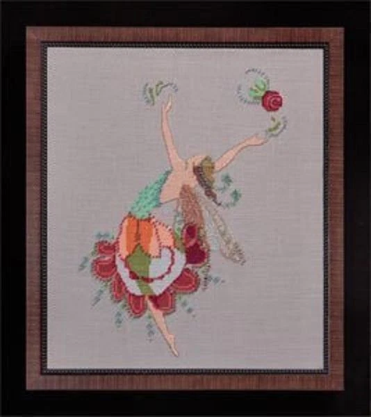 Lyrical NC156 by Nora Corbett cross stitch pattern - Image 1 of 1