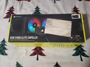 CORSAIR iCUE H150i ELITE CAPELLIX XT 3x120mm Liquid CPU Kühler - Bild 1 von 5