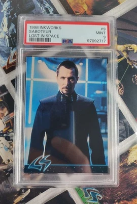 PSA 9 None Higher - Zackary Smith | Gary Oldman | Lost In Space 1998 Inkworks - Image 1 of 4