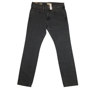 J.Crew Mens Slim Fit 484 Jeans W30 L30 Cotton Black NWT - Picture 1 of 11