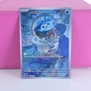 Juego de cartas coleccionables Pokémon LP Mantyke 189/182 Paradox Rift Holo - Imagen 1 de 18
