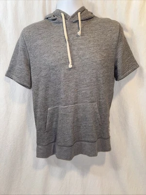 Sudadera con capucha de manga corta Express para hombre ligeramente usada talla pequeña Foto 1 de 4