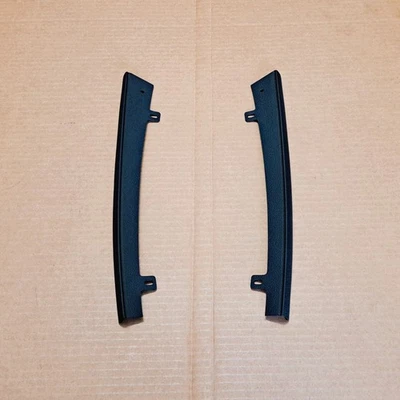 Dodge Charger SE 1973-1974 borde de acero moldura para cuarto de ventana fijo con tapa de vinilo Foto 1 de 4