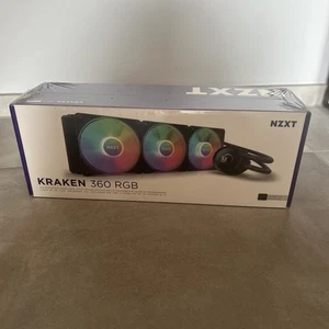 NZXT Kraken 360 RGB Black AiO-Wasserkühlung (Original verpackt) - Bild 1 von 4