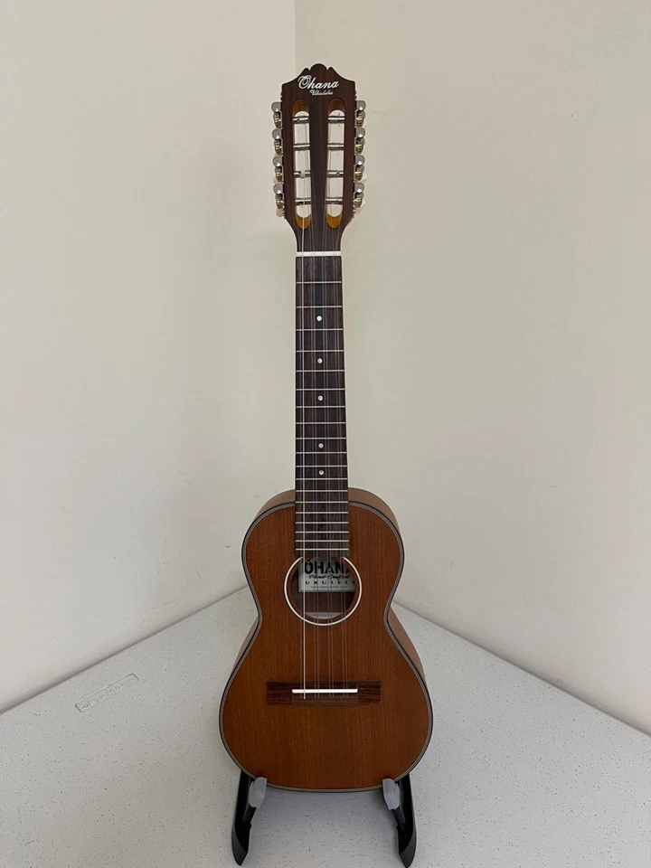 Ohana 8-String Solid Mahogany Concert Ukulele CK-35-8 - Image 1 of 4