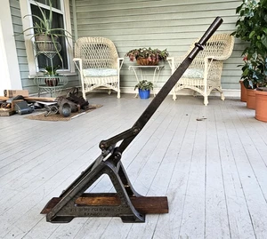 SELTENER SHUTTTE'S PATENT LATTENZEIGER, GUSSEISEN, F.W. REYNOLDS SOLE AGENT LONDON - Bild 1 von 13