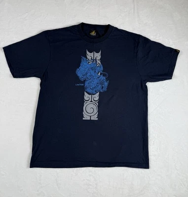 Camisa Line Thai Art Y2K Para Hombres XL Kanok Chaiyos Tailandia Tribal Gráfica Camiseta De Colección Foto 1 de 4