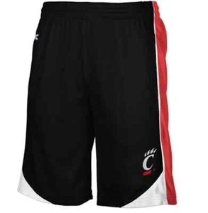Nuevo con etiquetas Pantalones Cortos Cincinnati Bearcats Negro Malla Vector Para Hombre Talla Pequeña - Imagen 1 de 2