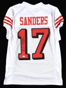 Emmanuel Sanders Signed San Francisco 49ers Jersey (JSA COA) 2xPro Bowl Receiver - Picture 1 of 6