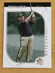 2001 Upper Deck SP Authentic Preview #10 Craig Stadler - Afbeelding 1 van 1