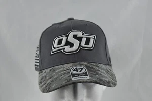 *NAGELNEU* '47 MVP NCAA OKLAHOMA STATE COWBOYS VERSTELLBAR HUT/KAPPE TARNFARBEN OHT - Bild 1 von 2