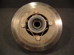 1991 91 POLARIS TRAIL BOSS 250 RIGHT FRONT WHEEL HUB ROTOR [#66] - Picture 1 of 7