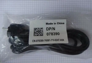 DELL Kaltgerätekabel Stromkabel DP/N 078390 Länge 1,8m Power Cable - Bild 1 von 2