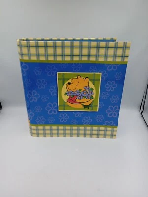 Nuevo portafolio escolar Winnie the Pooh Binder vintage años 90 Disney Y2K púrpura  Foto 1 de 4