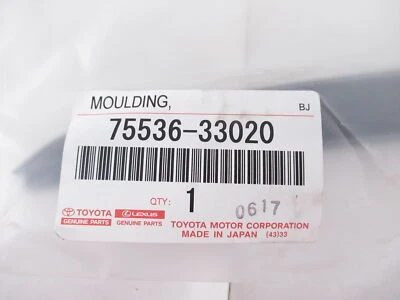 Genuine OEM Lexus 75536-33020 Driver Outside Windshield Molding 13-18 ES300h 350 - Image 1 of 3