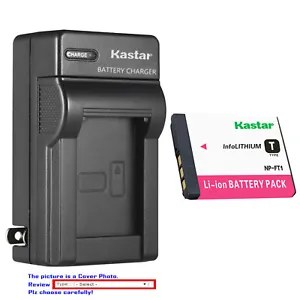 Kastar Battery Wall Charger for Sony NP-FT1 FT1 & Sony Cyber-shot DSC-T10 Camera - Picture 1 of 11