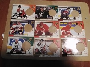 1997-98 Pinnacle Mint Complete 30 Card Die Cut Set - Gretzky/Lemieux/Brodeur