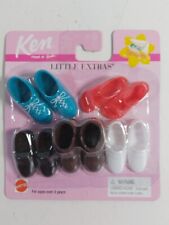 Ken Doll  Little Extras Cool Shoes Mattel New In Package 