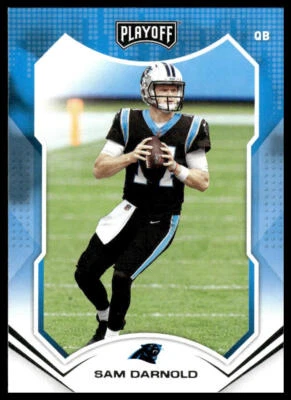 2021 Panini Playoff #157 Sam Darnold Carolina Panthers - Image 1 of 2