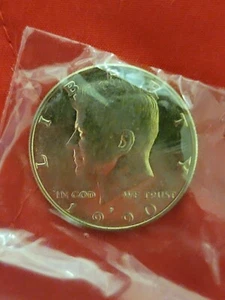 1990 P Kennedy halbe Dollarmünze - im Umlauf - Bild 1 von 2