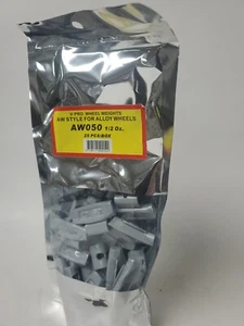 200 Pieces CLIP-ON Wheel Weight Balance 0.50oz 1/2oz AW050oz Led Free - Picture 1 of 1