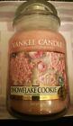 Brand New Yankee Large Jar Candle   Snowflake Cookie   623G