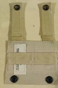 MOLLE II K Bar Knife Vest Adapter Tan US Army Military x2 NSN# 8465-01-491-7525 - Picture 1 of 2