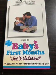 Baby's First Months What Do We Do Now? Parenting Guide VHS Tape 1989 - Picture 1 of 6