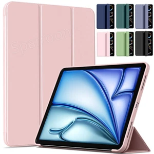 Smart leather flip stand Case Cover for iPad 11th 10 9 8 7 6th Air Pro 11 Air 13 - Picture 1 of 57
