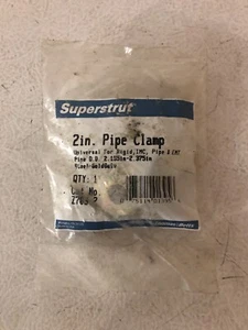 Thomas & Betts Superstrut 703 2" Abrazadera de Tubo Lote de 2 -1 Par - Nuevo - 100% a Caridad - Imagen 1 de 3