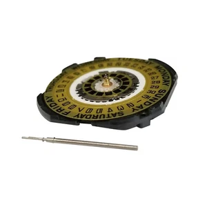 Replacement Quartz Watch Movement Part With Date & Wide Day Watches For VX44E - Foto 1 di 6