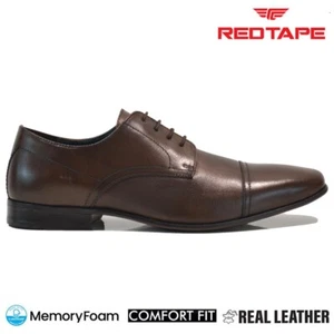 ZAPATOS DE CUERO BUROCRACIA PARA HOMBRE ENCAJE INFORMAL OFICINA INTELIGENTE FORMAL OXFORD BROGUE TALLA - Imagen 1 de 27