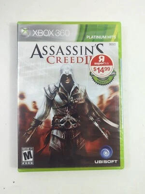 Assassin’s Creed II 2 Ubisoft Platinum Hits Xbox 360 New Factory Sealed ORIGINAL - Image 1 of 3