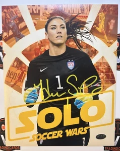 8x10 Hope Solo American Soccer Player handsigniertes Foto GTSM Zertifikat🔥 - Bild 1 von 3
