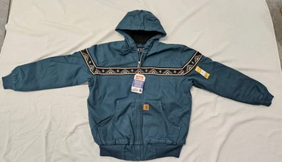 New with Tags: Carhartt Montana Jacket 50th Anniversary Southwest Aztec Sz Med - Image 1 of 4