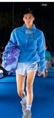 Dior Men’s Run Away Shearling Lamb Leather Jacket. 50/40. $10800 - Image 1 of 4