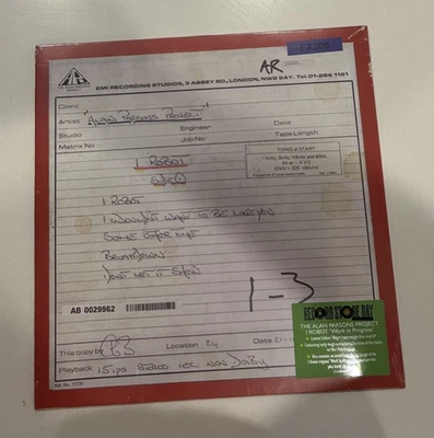 The Alan Parsons Project - Pyramid 'Work In Progress' [Orange Vinyl] NEW Vinyl - Image 1 of 4