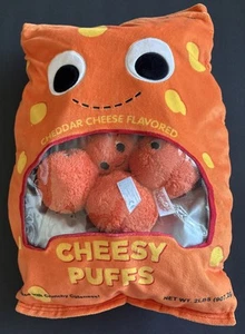 Kidrobot Yummy World Cheesy Puffs Plush with 8 Puffs - Picture 1 of 13