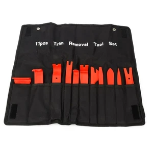 11 Auto Trim Removal Tool Kit Car Panel Door Dashboard Fastener Remover Pry Set - Imagen 1 de 12