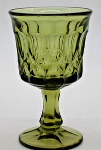 Vintage Noritake Perspective Green Wine Glass Height 4 7/8 in Width: 3 in - Picture 1 of 4