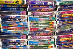 Disney VHS You Pick Classics, Masterpiece, Black Diamond, - Picture 1 of 92