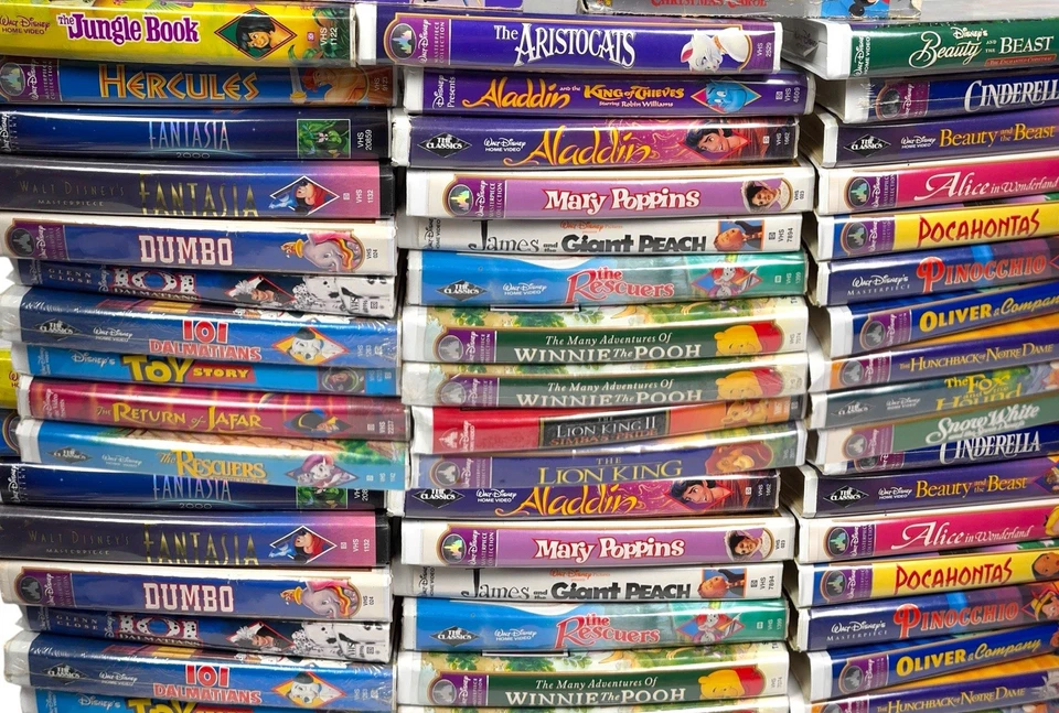 Disney VHS You Pick Classics, Masterpiece, Black Diamond, - Image 1 of 1
