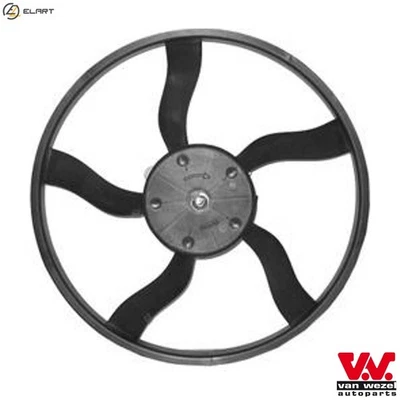 FAN ENGINE COOLING 0957746 FOR CITROEN NFU /NFV /NFZ 1.6L 6FZ 1.7L 4cyl - Image 1 of 4