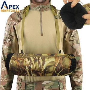 Hand Warmer Muff Tactical Pouch Vest Drop Shoulder Waist Bag for Outdoor Hunting - Picture 1 of 11